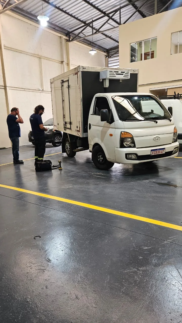 Serviços de refrigeração para caminhões e frotas